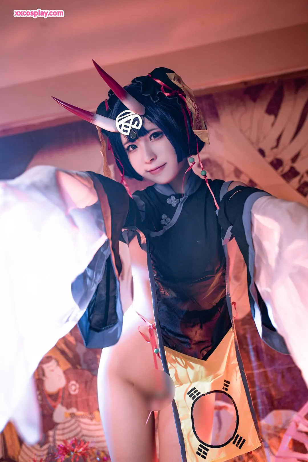 Quan冉有点饿 – Shuten Douji Zombie Cosplay